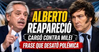 Alberto Fernández reaparece y carga contra Javier Milei en una fuerte polémica política marcada por críticas económicas y declaraciones controvertidas.