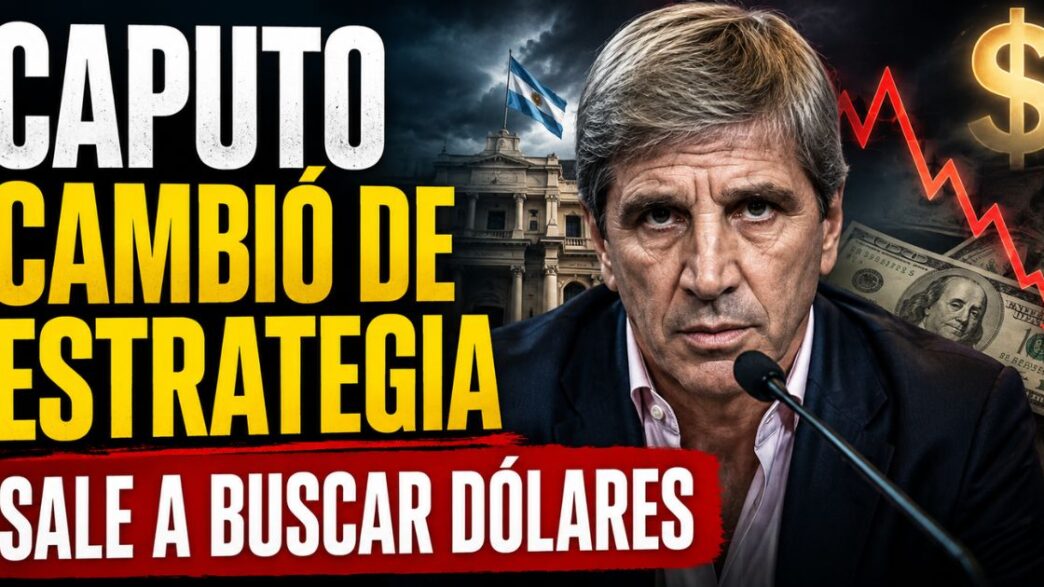 Luis Caputo cambia de estrategia para buscar dólares mientras el Gobierno reduce la colocación del Bonar 2029