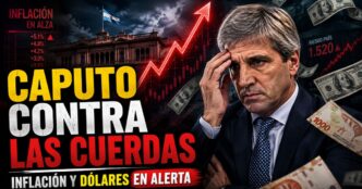 Caputo contra las cuerdas por la inflación y la búsqueda de dólares del Gobierno de Milei