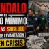 Conductor en el estudio de Info del Plata Noticias presentando informe sobre el escándalo en el Consejo del Salario y la salida de la CGT.