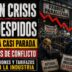 Conductor en estudio de Info del Plata Noticias presentando informe sobre la planta industrial de FATE con operarios en protesta de fondo.