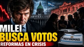 Milei busca votos en el Congreso para avanzar con reformas mientras negocia con aliados del Gobierno.