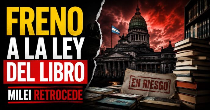 Milei frena la Ley del Libro tras el rechazo de librerías y editoriales a la desregulación