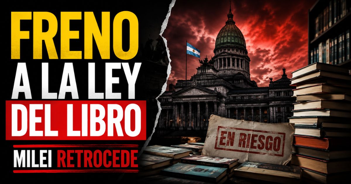 Milei frena la Ley del Libro tras el rechazo de librerías y editoriales a la desregulación