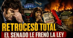 Milei retrocede en el Senado tras el freno a la reforma sobre tierras y la Ley de Manejo del Fuego