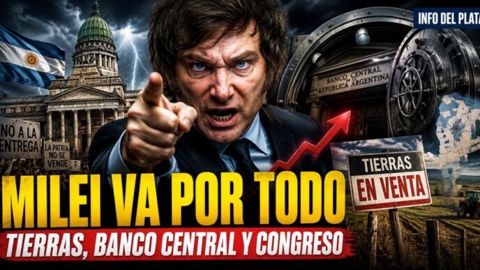 Javier Milei frente al Congreso, el Banco Central y tierras argentinas en medio de la disputa por sus reformas