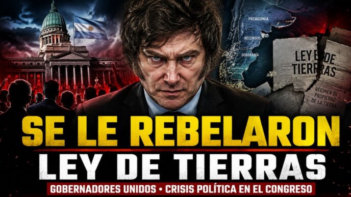 Javier Milei frente al Congreso por la Ley de Tierras y la rebelión de gobernadores contra la Casa Rosada