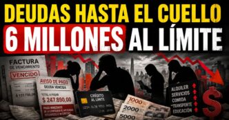 Deudas en Argentina: casi 6 millones de personas al límite por tarjetas, préstamos y facturas impagas.