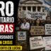 Conductor en el estudio de noticias de Info del Plata Noticias presentando informe sobre el paro nacional universitario de 48 horas en las 57 casas de altos estudios.