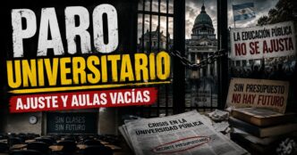Paro universitario nacional por el ajuste y la falta de financiamiento en las universidades públicas argentinas.