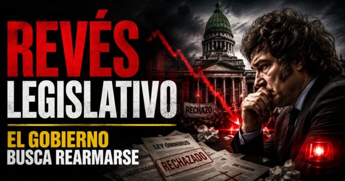 Revés legislativo de Milei: el Gobierno busca rearmarse tras el traspié en el Congreso argentino