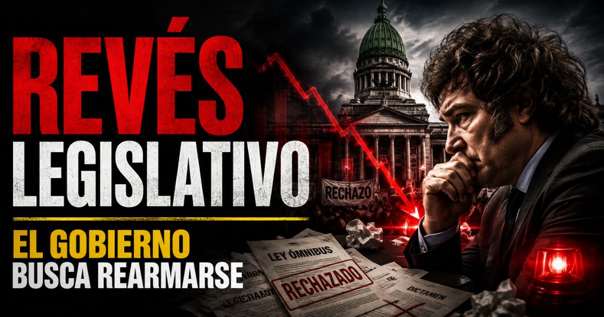 Revés legislativo de Milei: el Gobierno busca rearmarse tras el traspié en el Congreso argentino