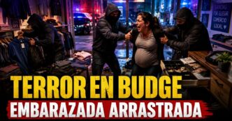 Robo en Ingeniero Budge: delincuentes atacan y arrastran a una mujer embarazada dentro de un comercio