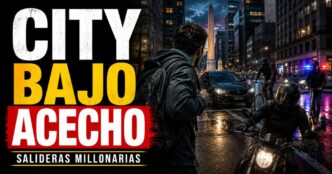 Salideras millonarias en la city porteña: banda seguía a sus víctimas con motos, autos, bicicletas y monopatín.
