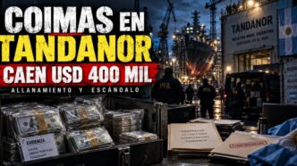 Allanamiento judicial y secuestro de casi 400 mil dólares en efectivo en el astillero Tandanor.
