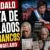 Conductor en el estudio de noticias de Info del Plata Noticias presentando informe sobre la entrega de fondos de ANSES a los bancos y el congelamiento del bono a jubilados.
