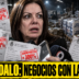Galpón con cajas de comida retenidas y documentos de sobreprecios en alimentos de Capital Humano