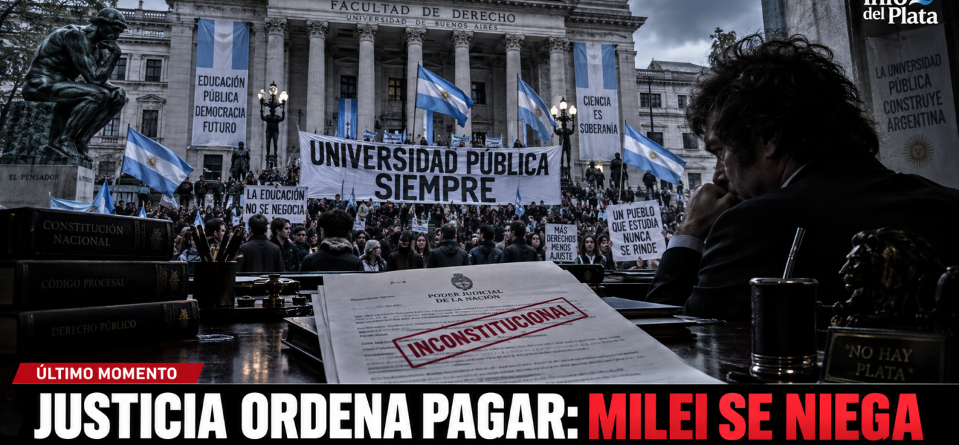Guerra contra la educación: la Justicia anuló el veto de Milei y la Casa Rosada insiste en no mandar los fondos.