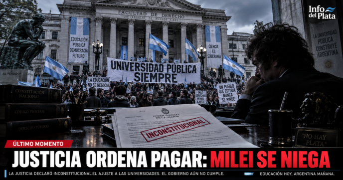 Guerra contra la educación: la Justicia anuló el veto de Milei y la Casa Rosada insiste en no mandar los fondos.