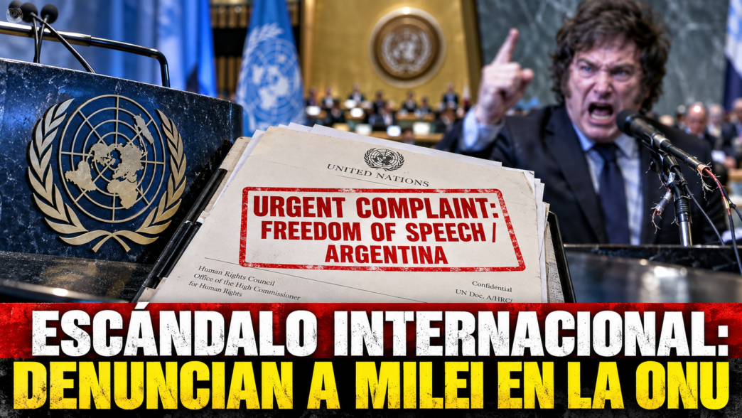 Sede de la ONU en Ginebra donde ingresó la denuncia a Milei ante la ONU por persecución a periodistas