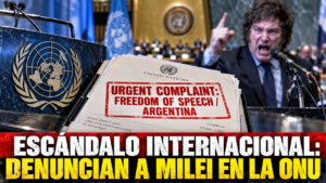 Sede de la ONU en Ginebra donde ingresó la denuncia a Milei ante la ONU por persecución a periodistas